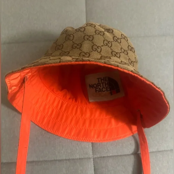 Gucci x TNF Monogram Bucket Hat - Picture 4 of 12
